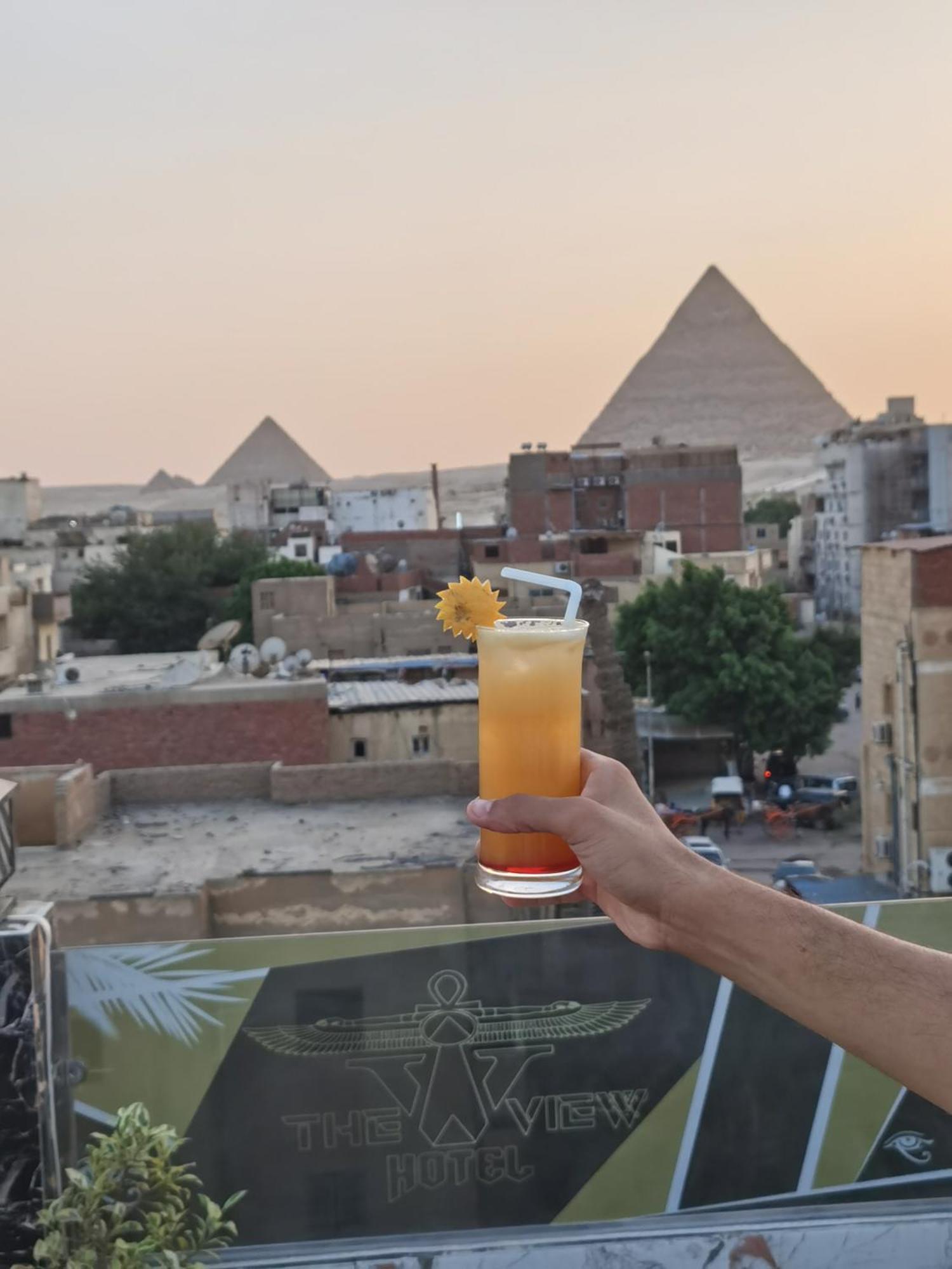The View Pyramids Hotel Kafrat al Jabal Exterior photo